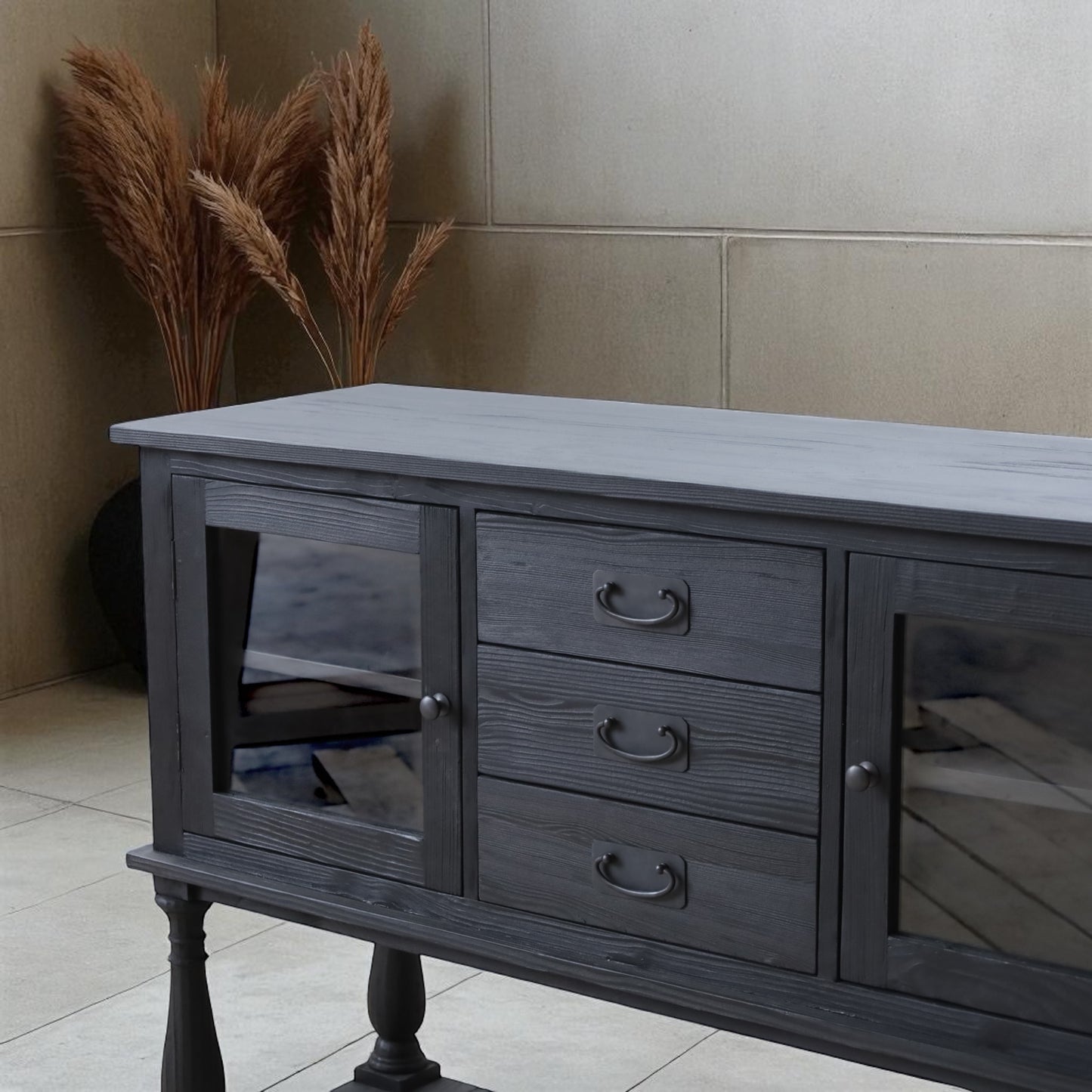 Monarch Sideboard Black