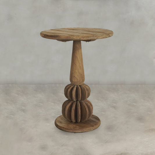 Tassel side table